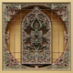 Illustration for article titled Incredibly beautiful windows made from stacked laser-cut paper
